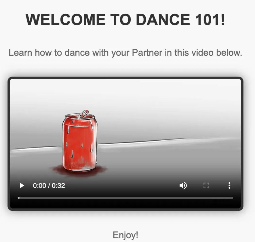 HTML autoplay video demo
