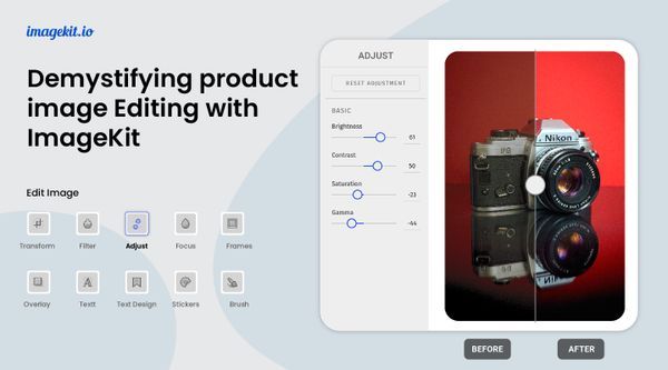 Understanding Ecommerce product image editing with ImageKit